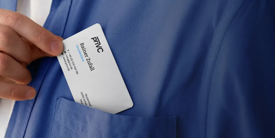 priVC NFC-Visitenkarte mit digitalem Profil
