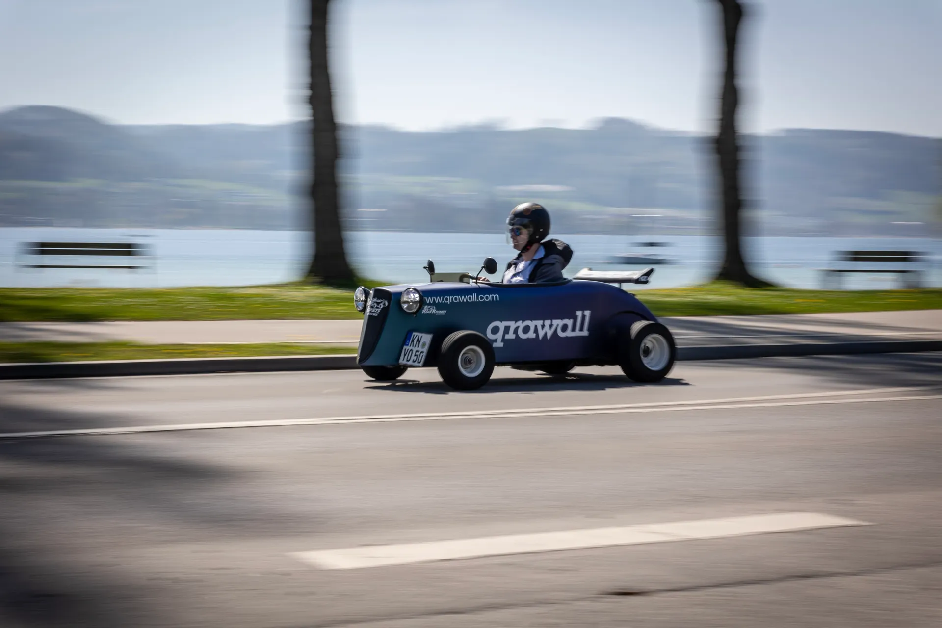qrawall HotRod auf Tour