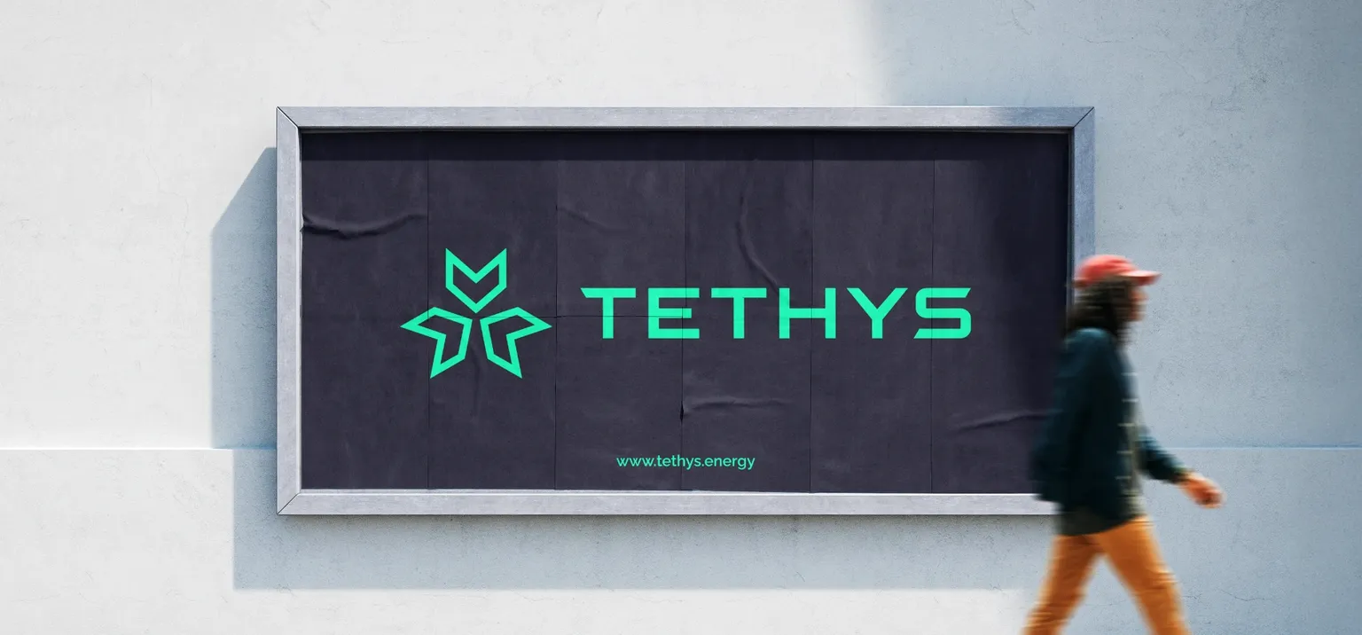 Mockups des Tethys-Brandings